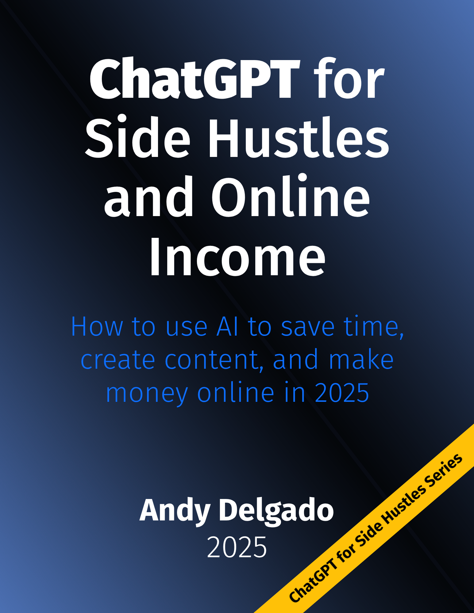 ChatGPT for Side Hustles ebook cover